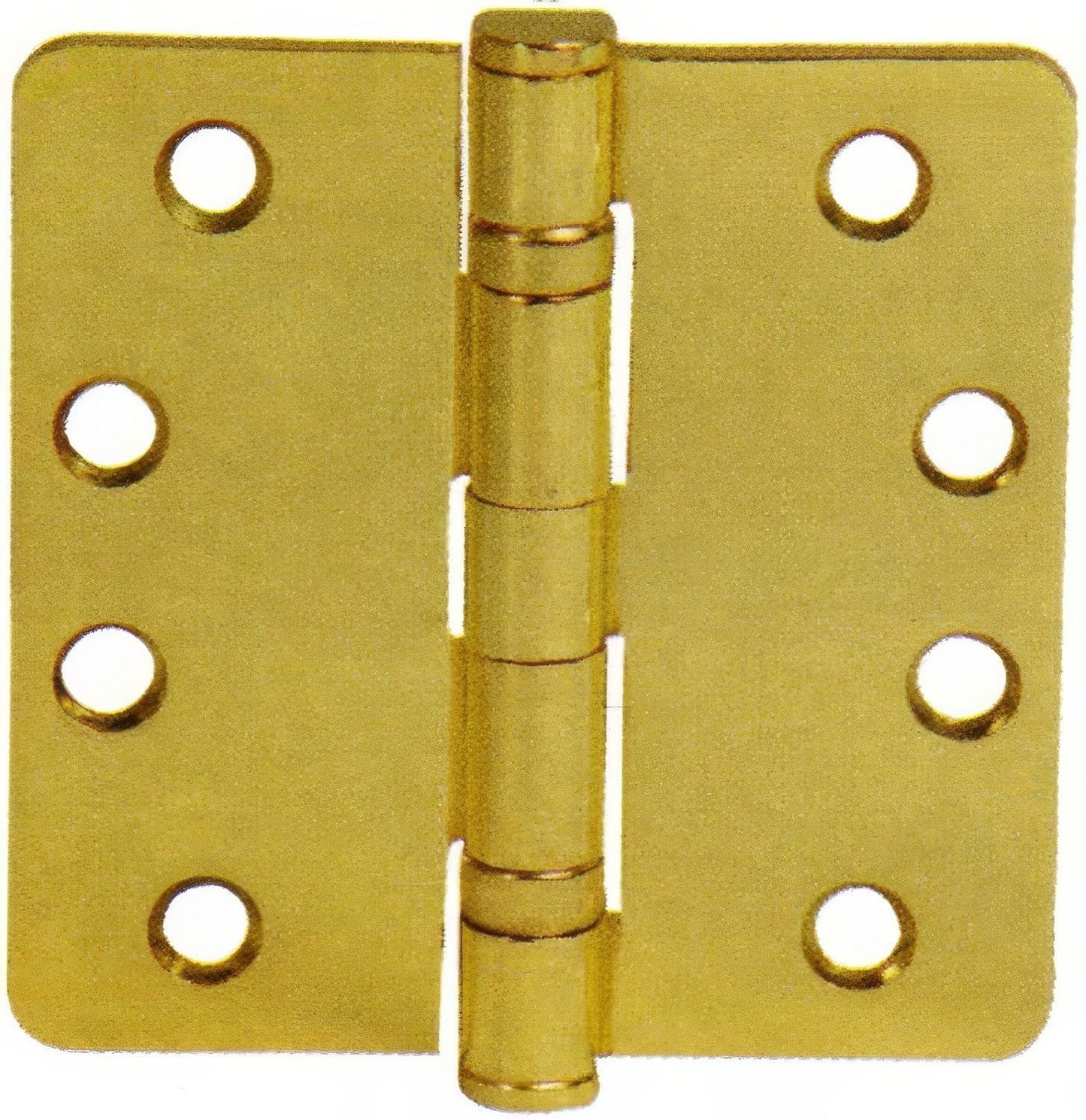 Emtek 4" x 4" Ball Bearing 1/4" Radius Corners Mortise Hinge - Pair.