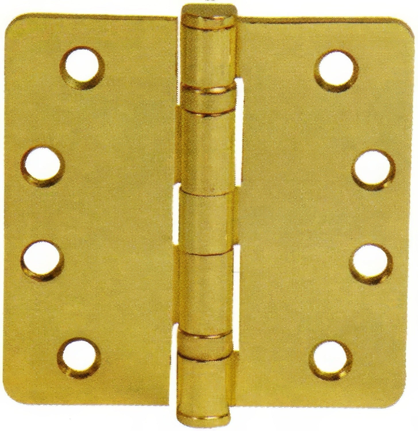 Emtek 4" x 4" Ball Bearing 1/4" Radius Corners Mortise Hinge - Pair.