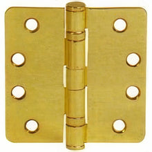 Emtek 4.5" x 4.5" Ball Bearing 1/4" Radius Corners Mortise Hinge - Pair