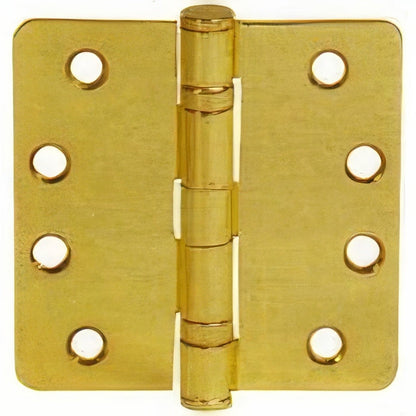 Emtek 4.5" x 4.5" Ball Bearing 1/4" Radius Corners Mortise Hinge - Pair