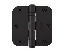 Emtek 3.5" x 3.5" Ball Bearing 5/8" Radius Corners Mortise Hinge - Pair