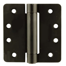 Emtek 4" x 4" Spring Mortise Hinge with 1/4" Radius Corners - Pair NRP
