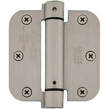 Emtek 3.5" x 3.5" Spring Mortise Hinge with 5/8" Radius Corners - Pair NRP