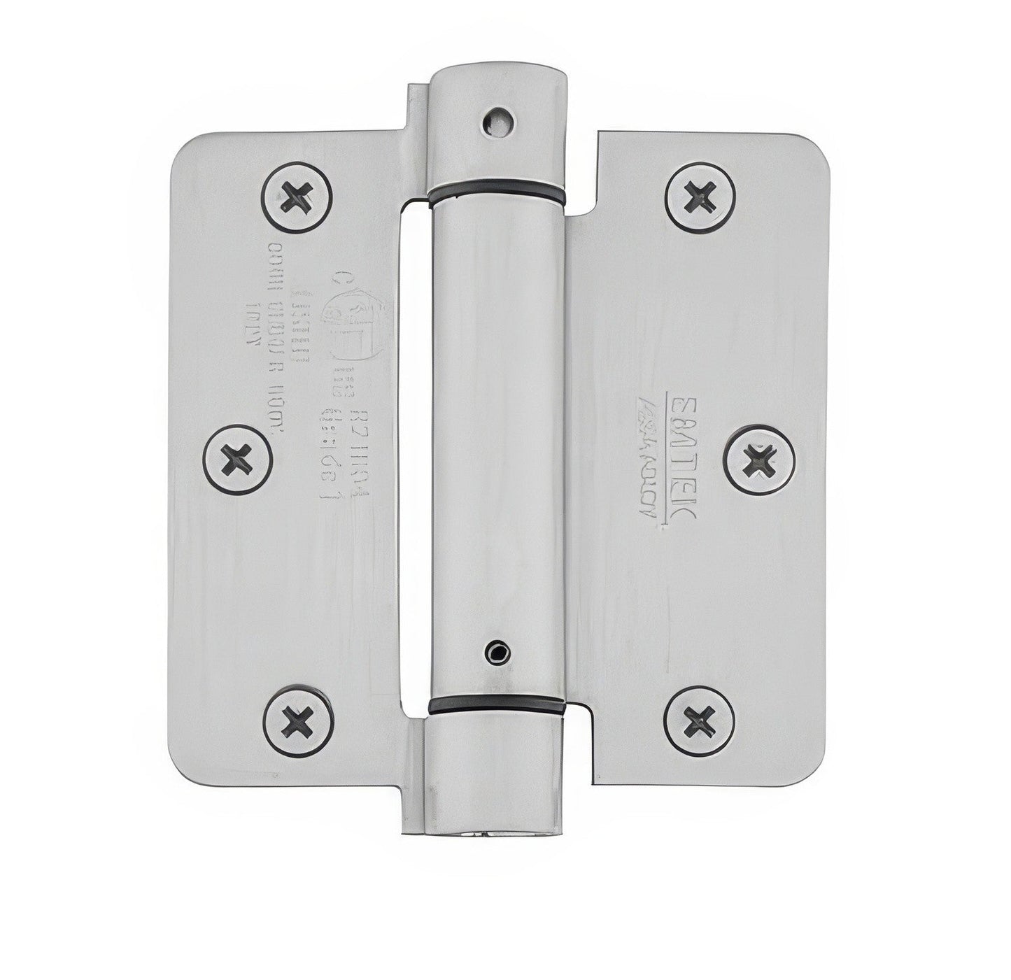 Emtek 3.5" x 3.5" Spring Mortise Hinge with 5/8" Radius Corners - Pair NRP