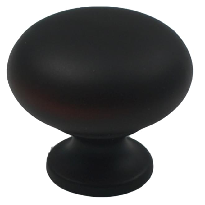 Rusticware 950BLK 1-1/4" Cabinet Knob Black Finish.