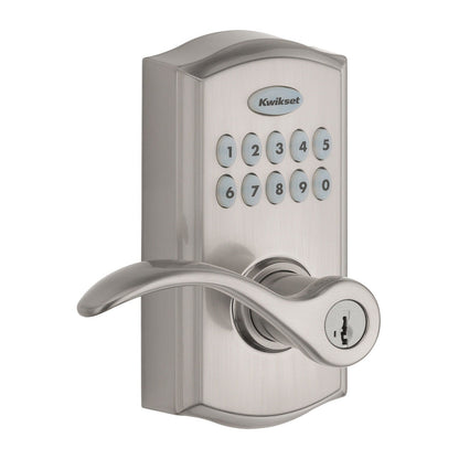 Kwikset 955PML Pembroke Smartcode Electronic Keypad Door Lever