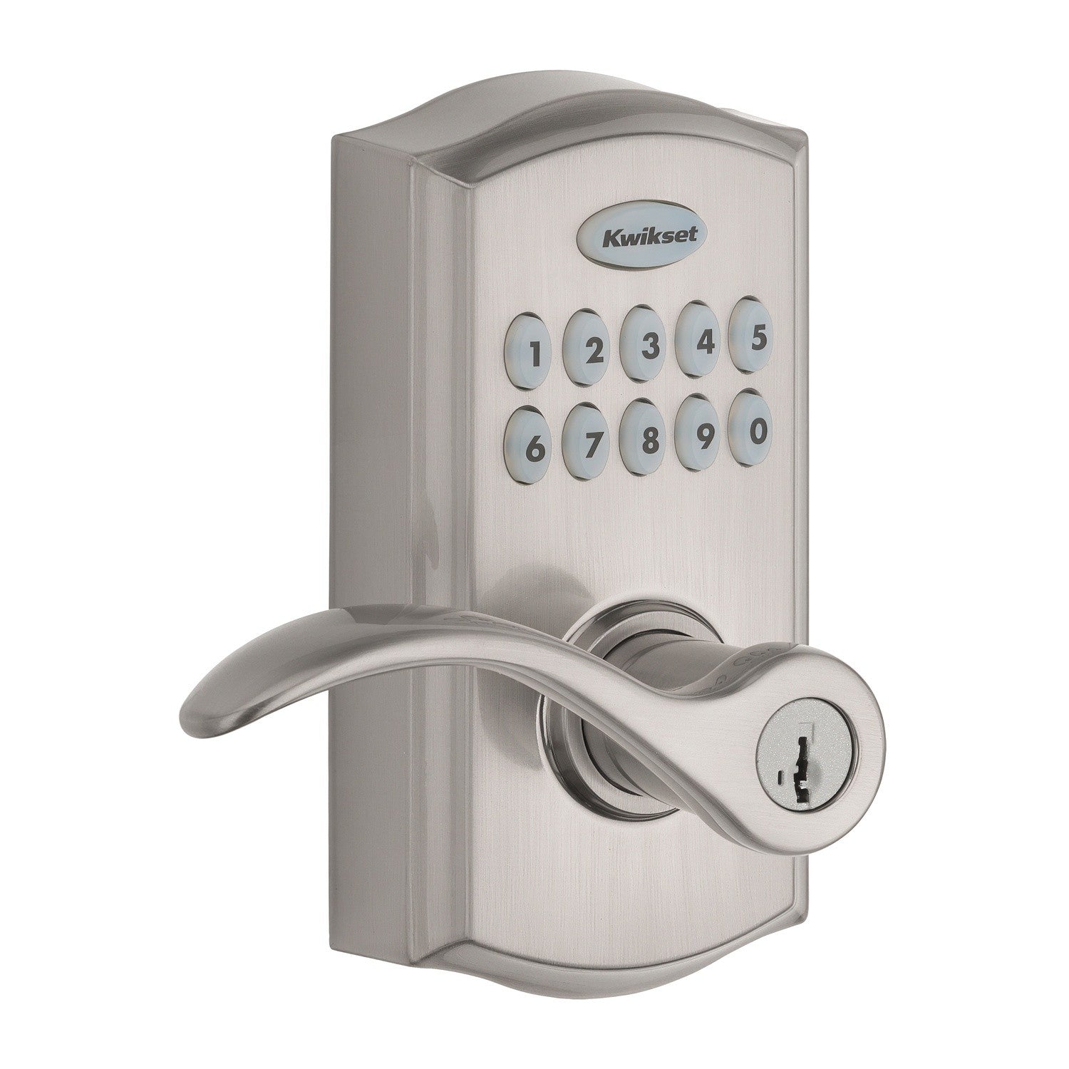 Kwikset 955PML Pembroke Smartcode Electronic Keypad Door Lever