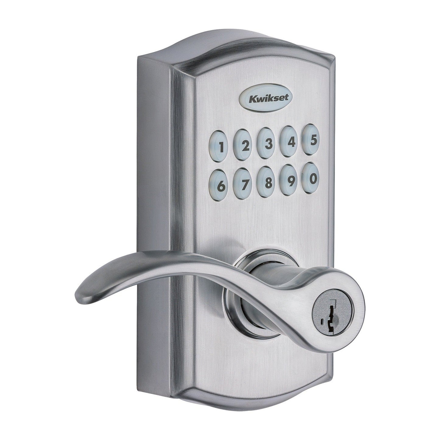 Kwikset 955PML Pembroke Smartcode Electronic Keypad Door Lever