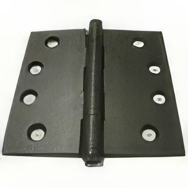 Emtek 4" x 4" Solid Brass Residential Duty Square Corner Hinges - Pair