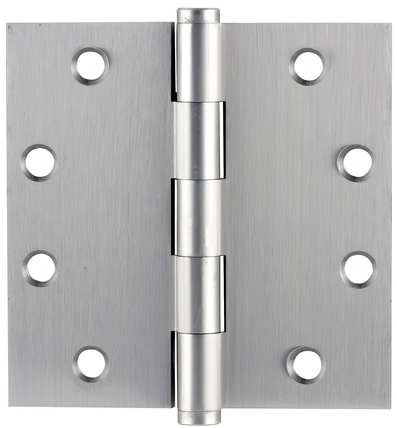 Emtek 96215US 4.5" x 4.5" Solid Brass Square Corner Plain Bearing Mortise Hinge - Pair.
