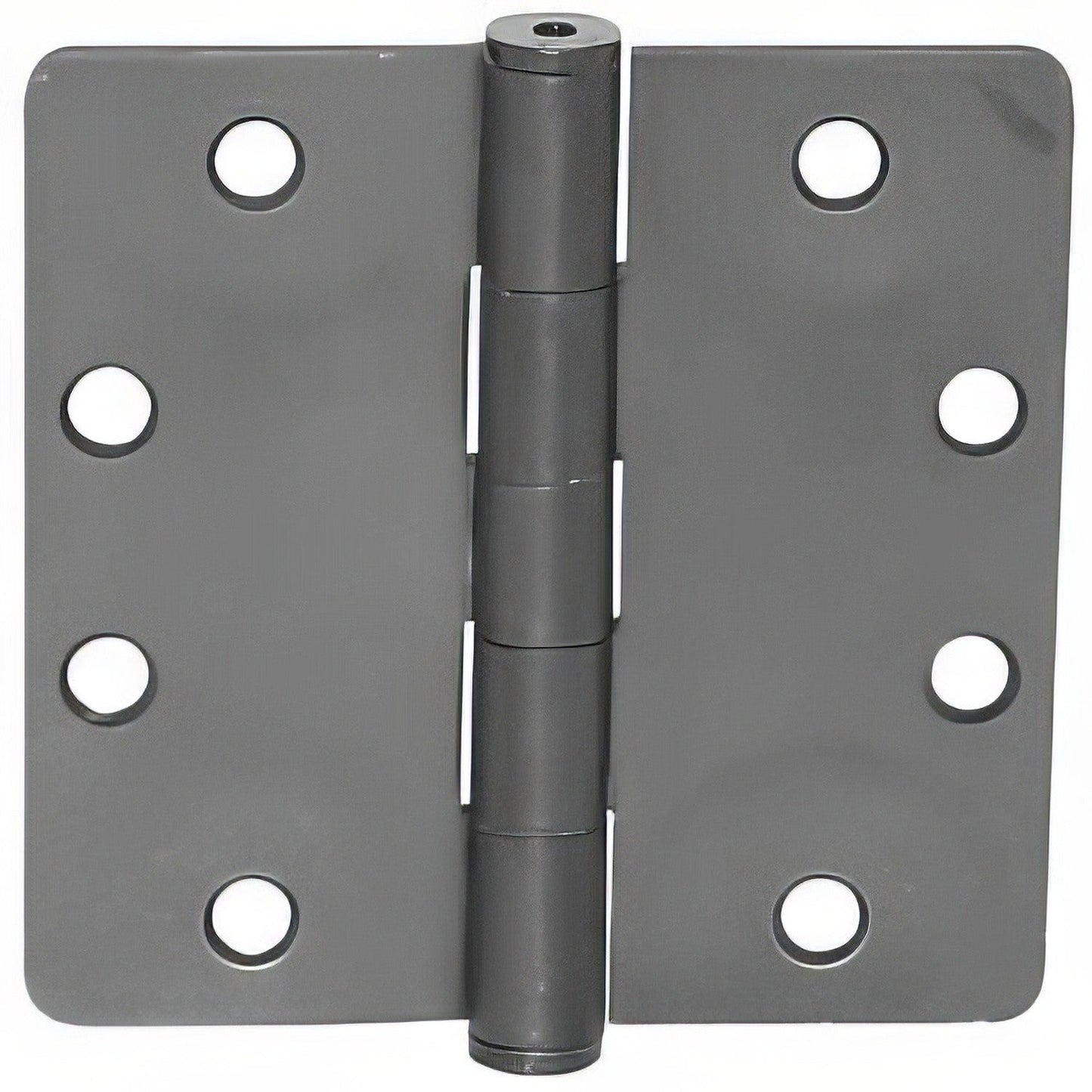 Emtek 96225US 4.5" x 4.5" Solid Brass 1/4" Radius Corner Plain Bearing Mortise Hinge - Pair.