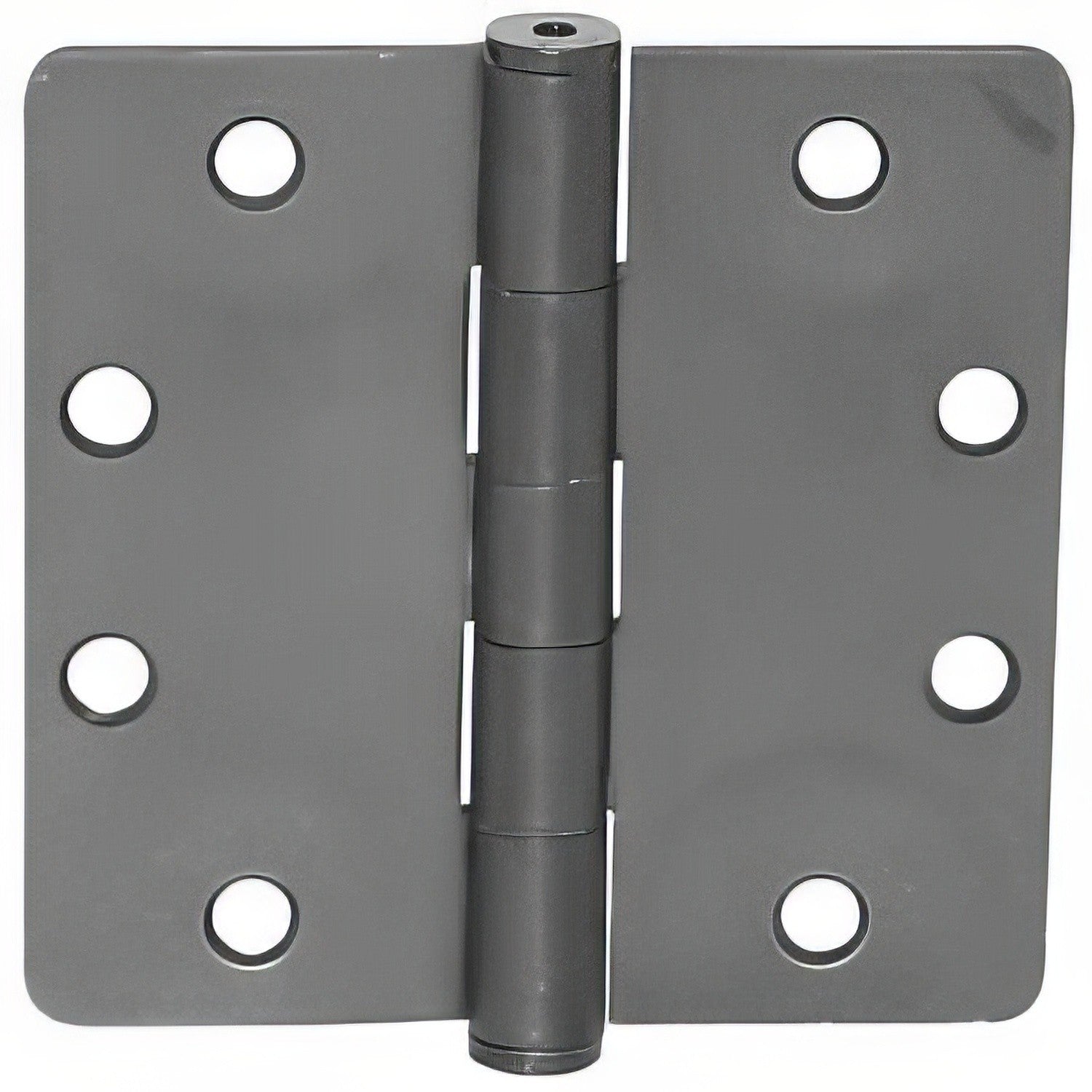 Emtek 96225US 4.5" x 4.5" Solid Brass 1/4" Radius Corner Plain Bearing Mortise Hinge - Pair.