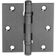 Emtek 96413 3.5" x 3.5" Solid Brass Square Corner Ball Bearing Mortise Hinge - Pair