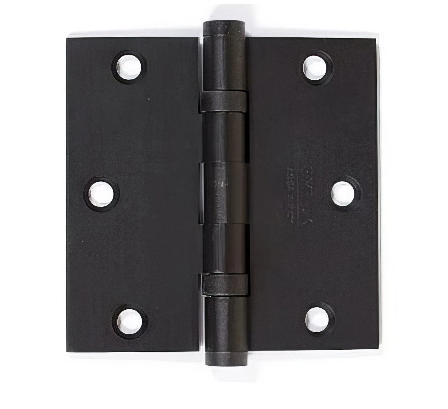 Emtek 96413 3.5" x 3.5" Solid Brass Square Corner Ball Bearing Mortise Hinge - Pair.