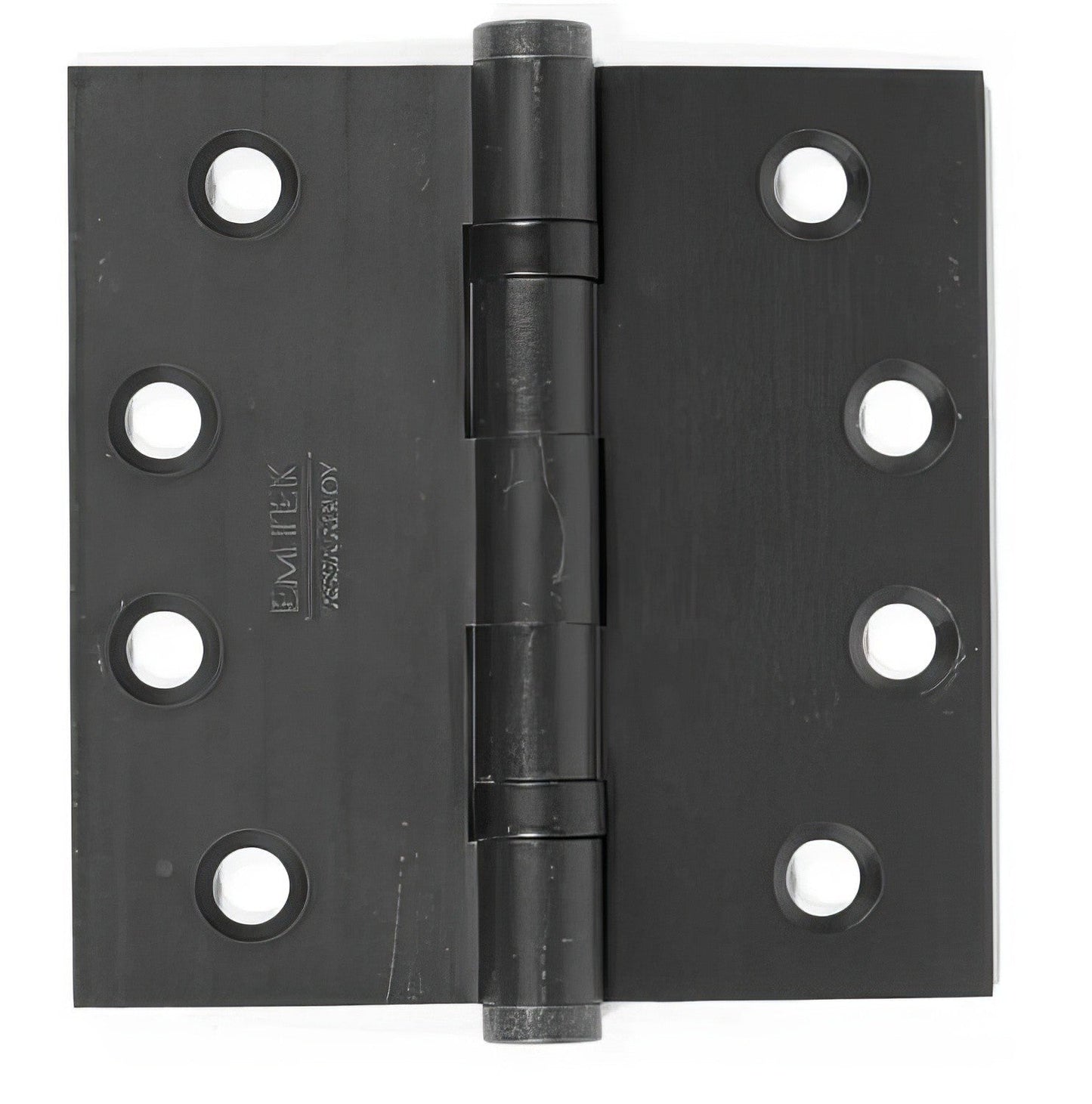 Emtek 4" x 4" Solid Brass Square Corner Ball Bearing Mortise Hinge - Pair.