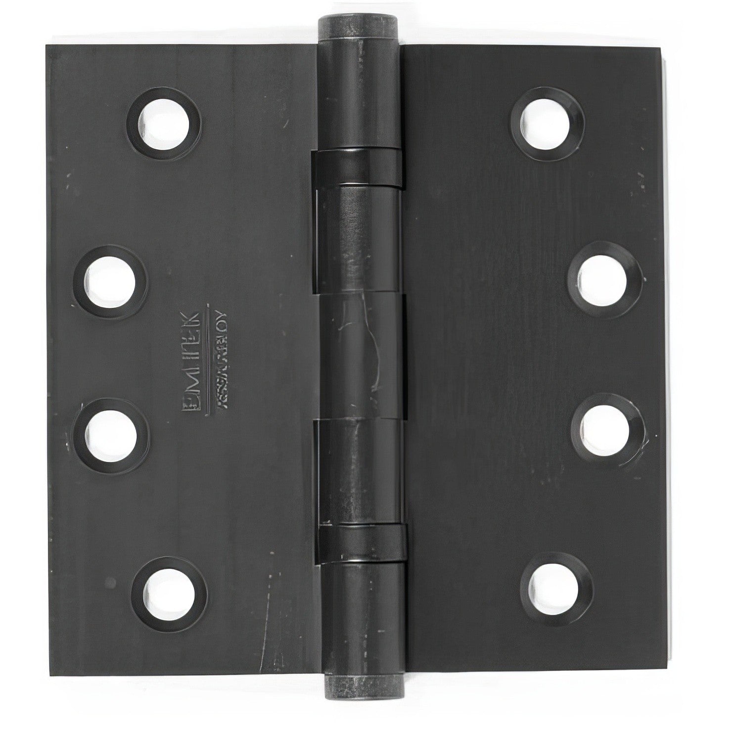 Emtek 4" x 4" Solid Brass Square Corner Ball Bearing Mortise Hinge - Pair.