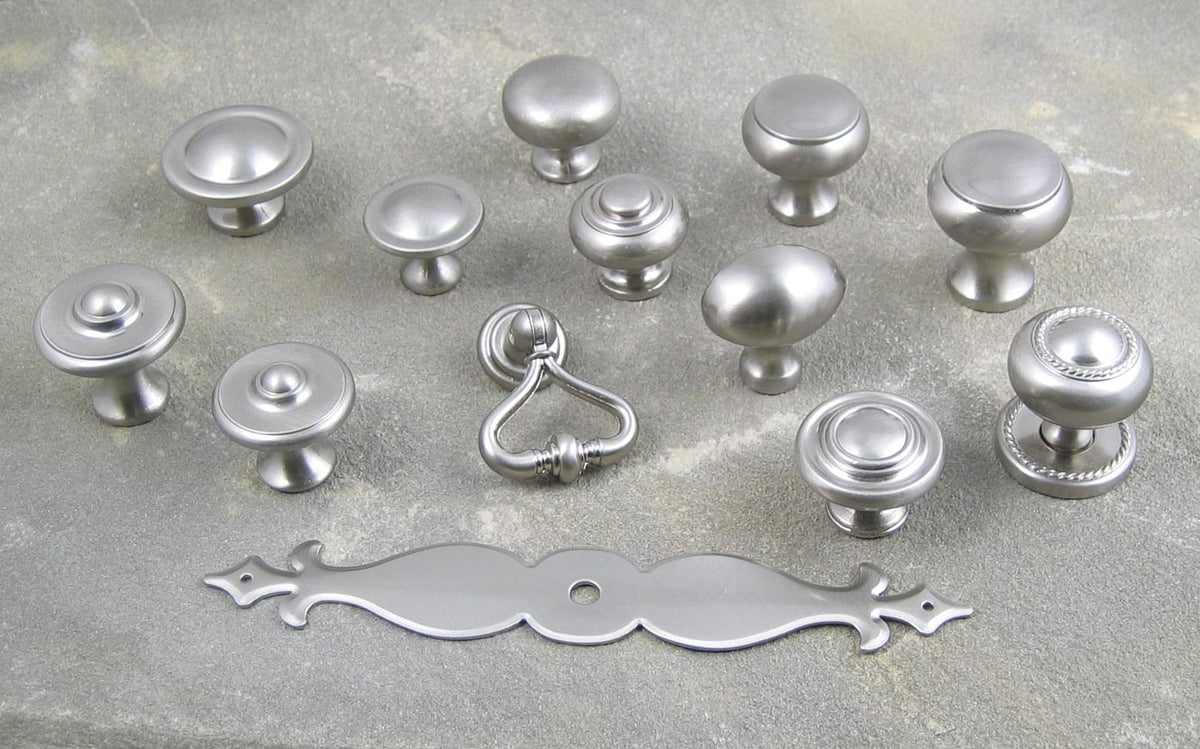 Rusticware 965SN 1-3/8" Egg Cabinet Knob Satin Nickel Finish.