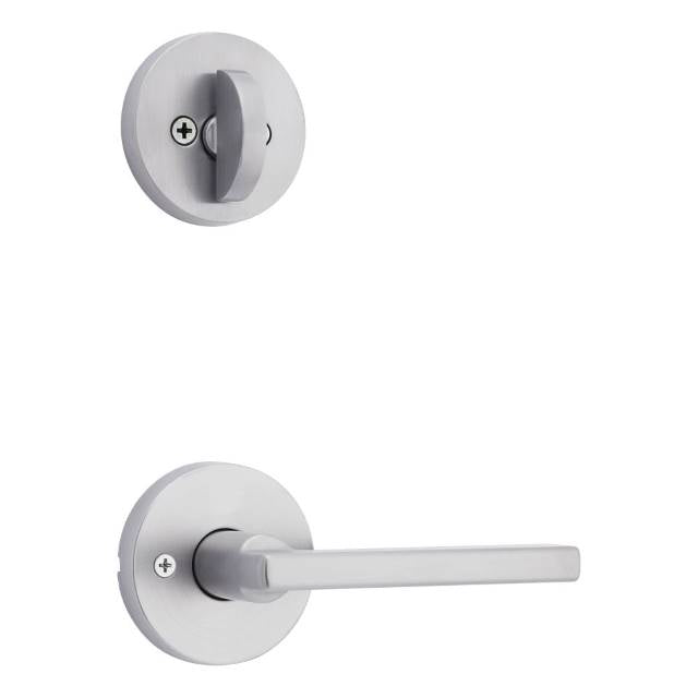 Kwikset 966HFLRDT-UNIV Halifax Single Cylinder Interior Pack with Round Rosette.
