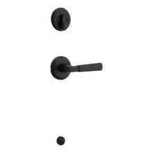 Kwikset 966PHL-514.UNIV Perth Lever Interior Single Cylinder Handleset Trim for Both 800 and 687 Series Handlesets Matte Black Finish.