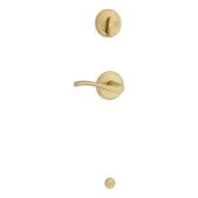 Kwikset 966SELRH-4.UNIV Right Hand Sedona Lever Interior Single Cylinder Handleset Trim for Both 800 and 687 Series Handlesets Satin Brass Finish.