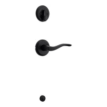 Kwikset 966SELRH-514.UNIV Right Hand Sedona Lever Interior Single Cylinder Handleset Trim for Both 800 and 687 Series Handlesets Matte Black Finish.