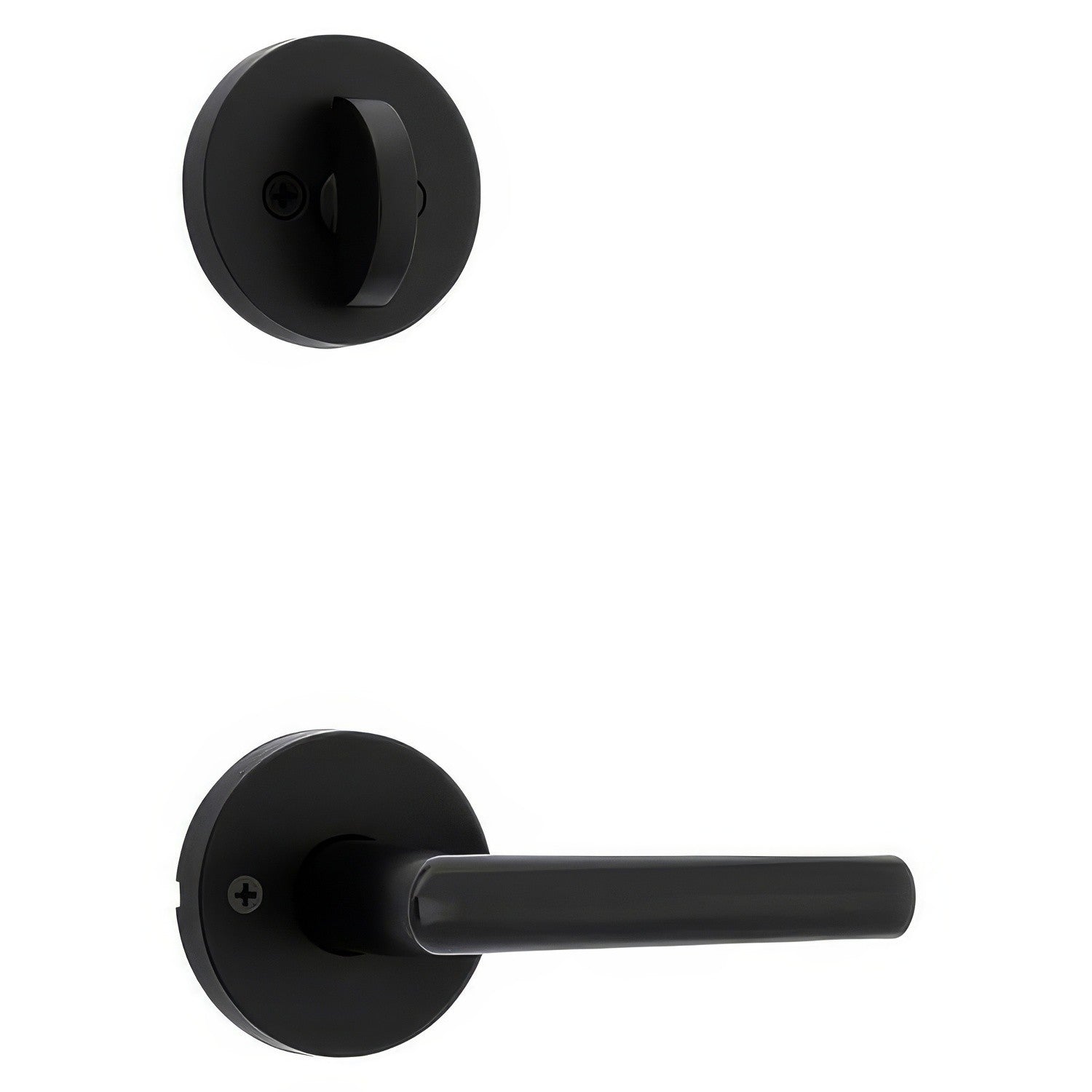 Kwikset 966MILRDT Milan Single Cylinder Interior Pack with Round Rosette.