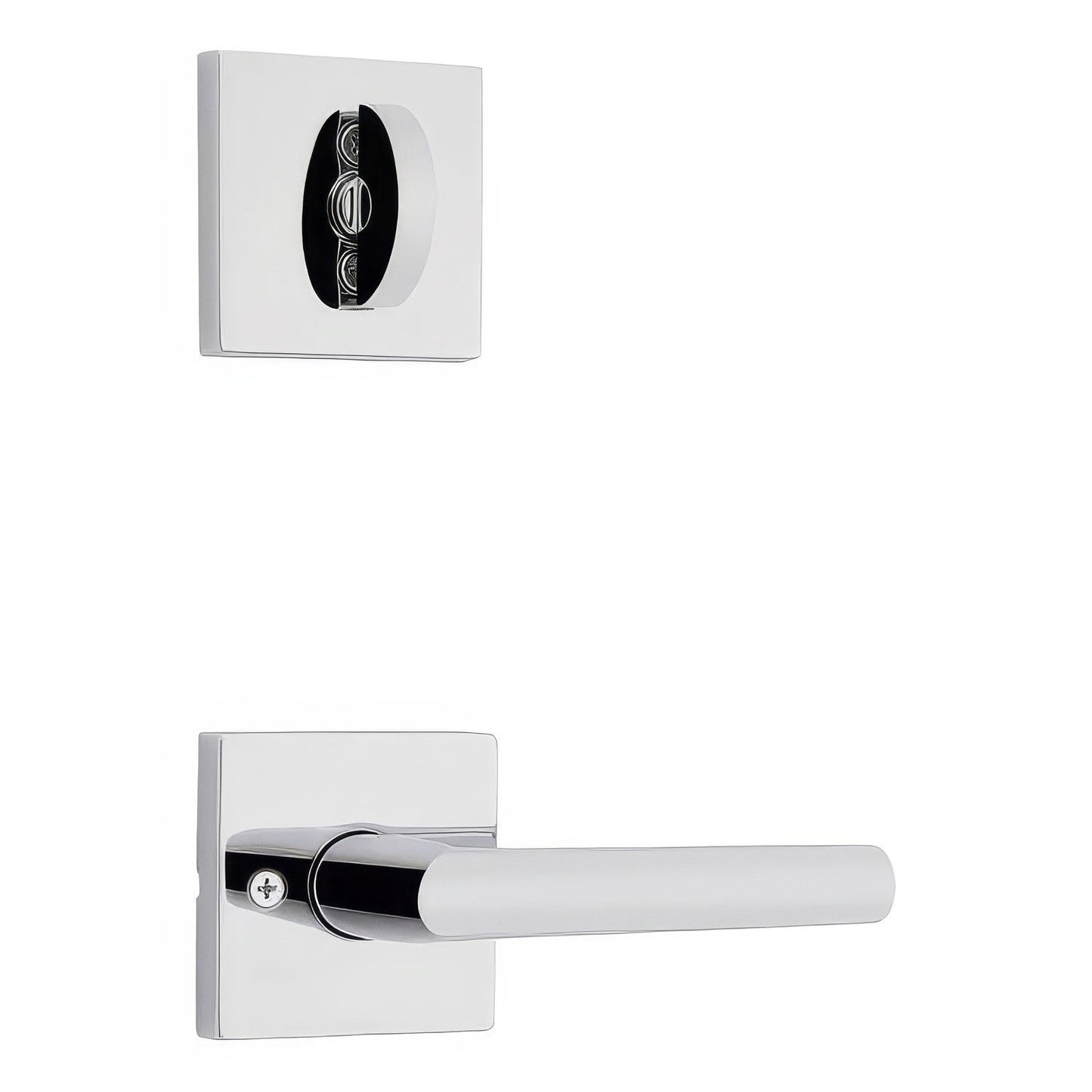 Kwikset 966MILSQT Milan Single Cylinder Interior Pack with Square Rosette