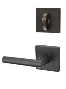 Kwikset 968MILSQT Milan Dummy Interior Pack with Square Rosette.