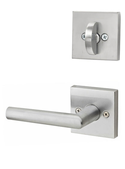 Kwikset 968MILSQT Milan Dummy Interior Pack with Square Rosette.