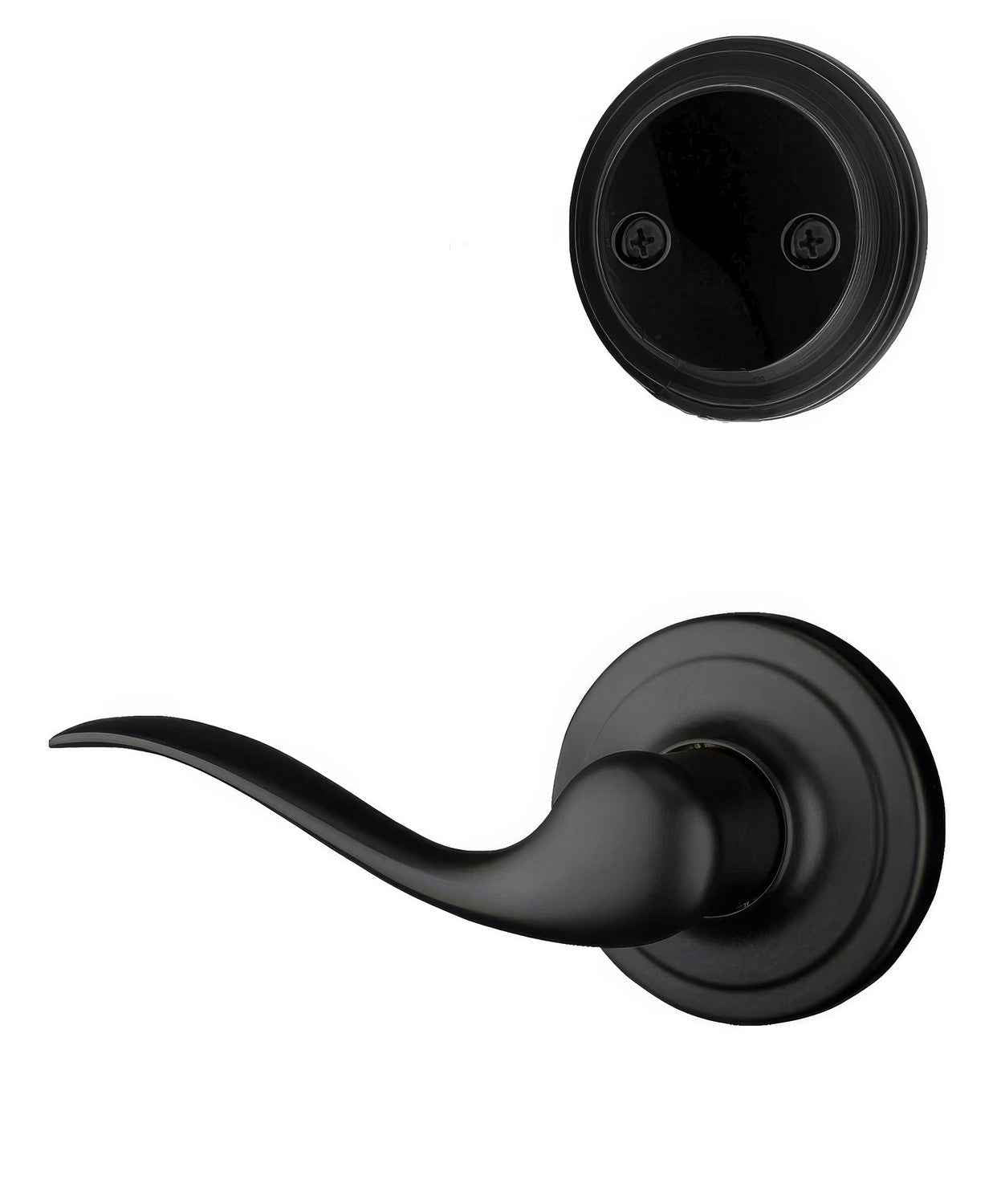 Kwikset 968TNL-RH Tustin Right Hand Dummy Lever Interior Trim Pack.
