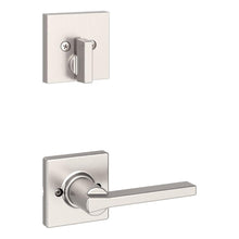 Kwikset 971CSLSQT-15 Single Cylinder Interior Casey Lever Trim with Square Rose Satin Nickel Finish.
