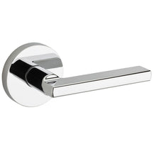 Kwikset 971HFLRDT-26 Single Cylinder Interior Halifax Lever Trim with Round Rose Bright Chrome Finish.