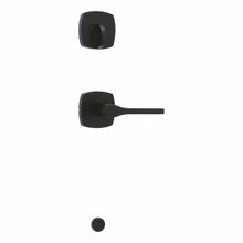Kwikset 971TPLMDT-514 Single Cylinder Interior Tripoli Lever with Midtown Rose Trim Matte Black Finish.