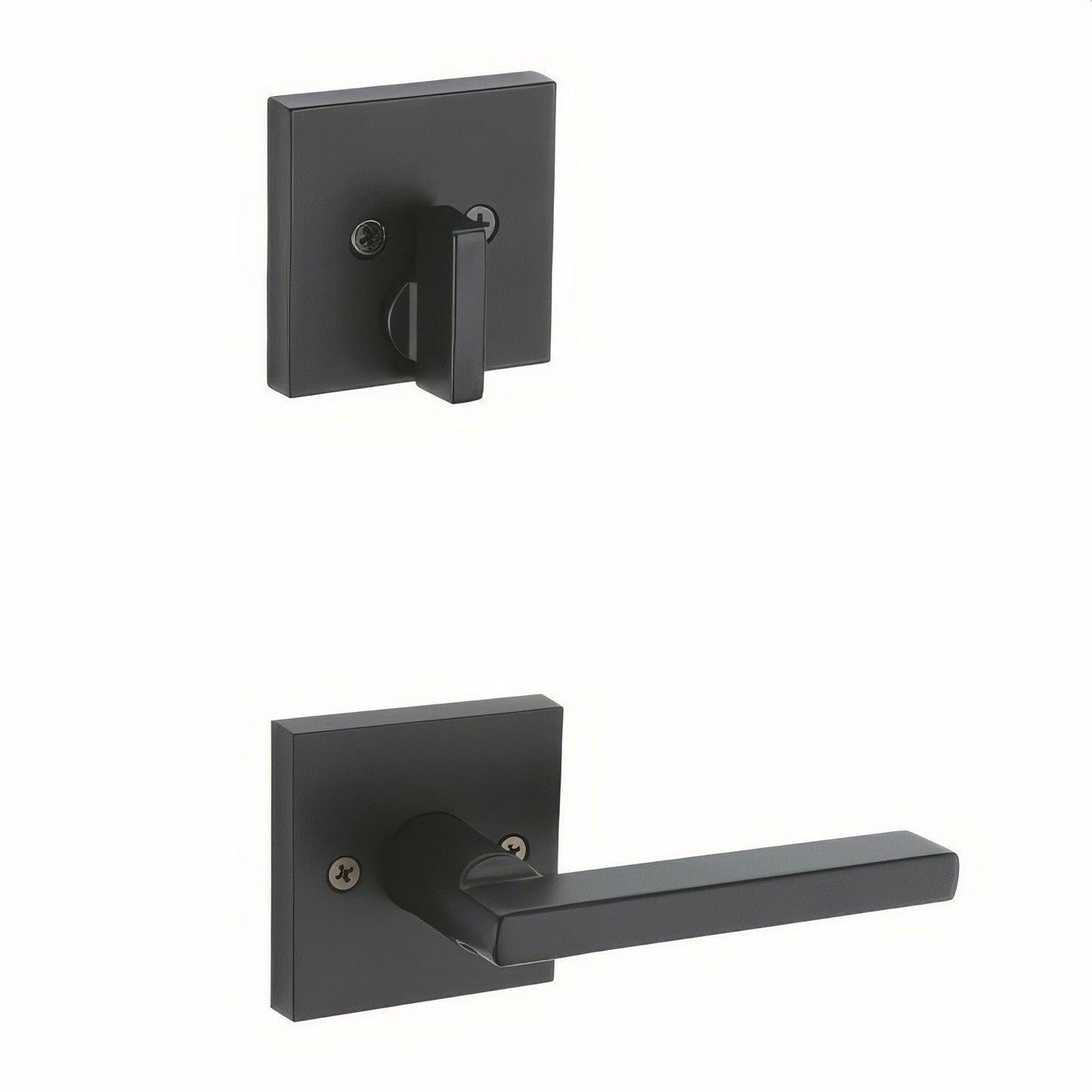 Kwikset 971HFLSQT Halifax Interior Trim for Single Cylinder Entry Handlesets.