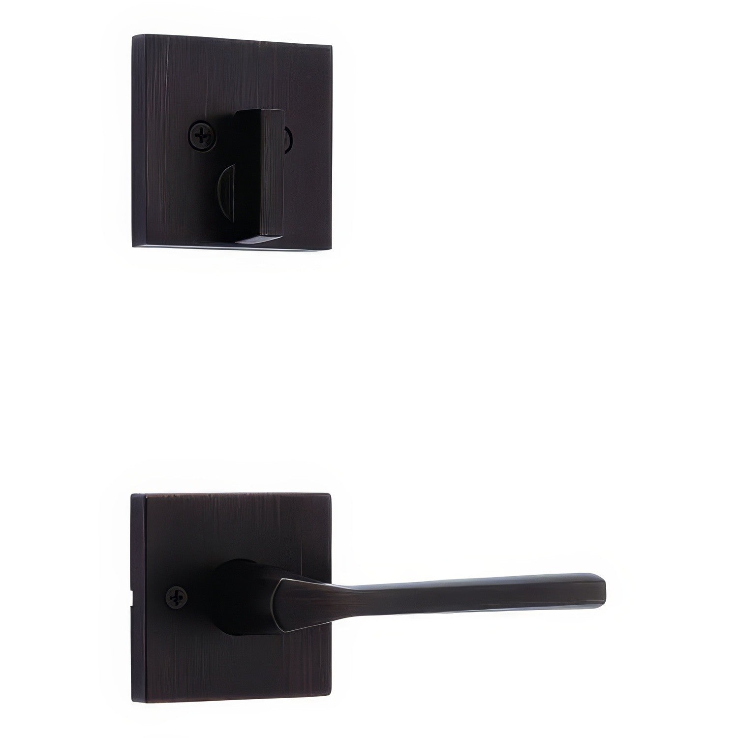 Kwikset 971LSLSQT Lisbon Interior Trim for Single Cylinder Handlesets.