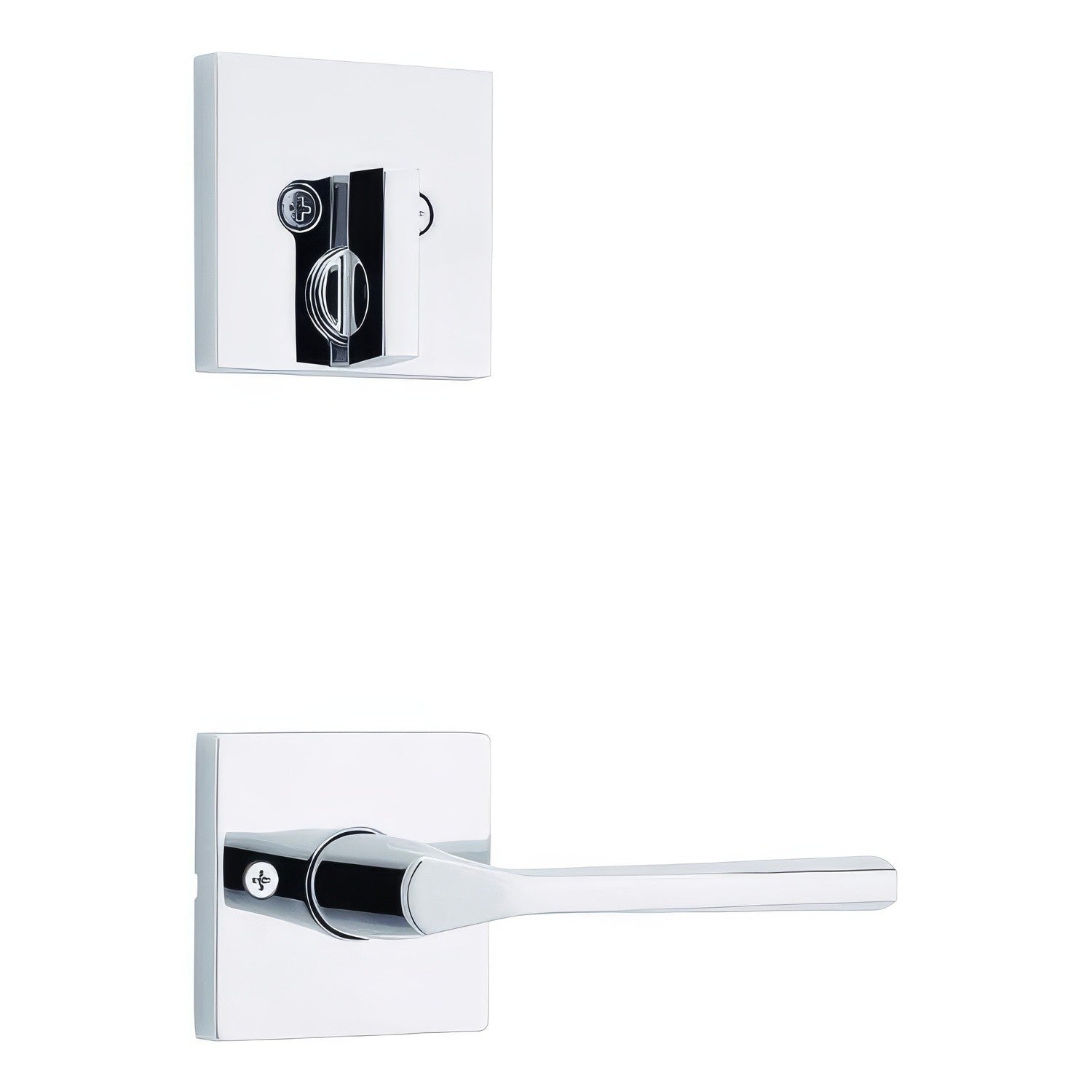 Kwikset 971LSLSQT Lisbon Interior Trim for Single Cylinder Handlesets.