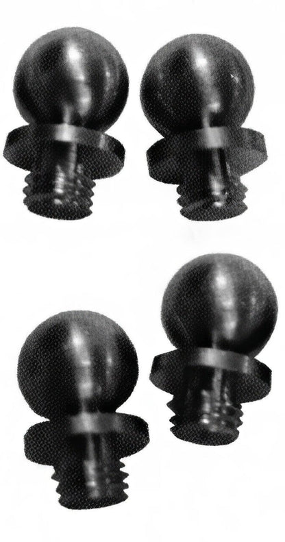Emtek 7/16" Diameter Solid Brass Ball Tip Finial for 3-1/2" Residential Duty Hinges