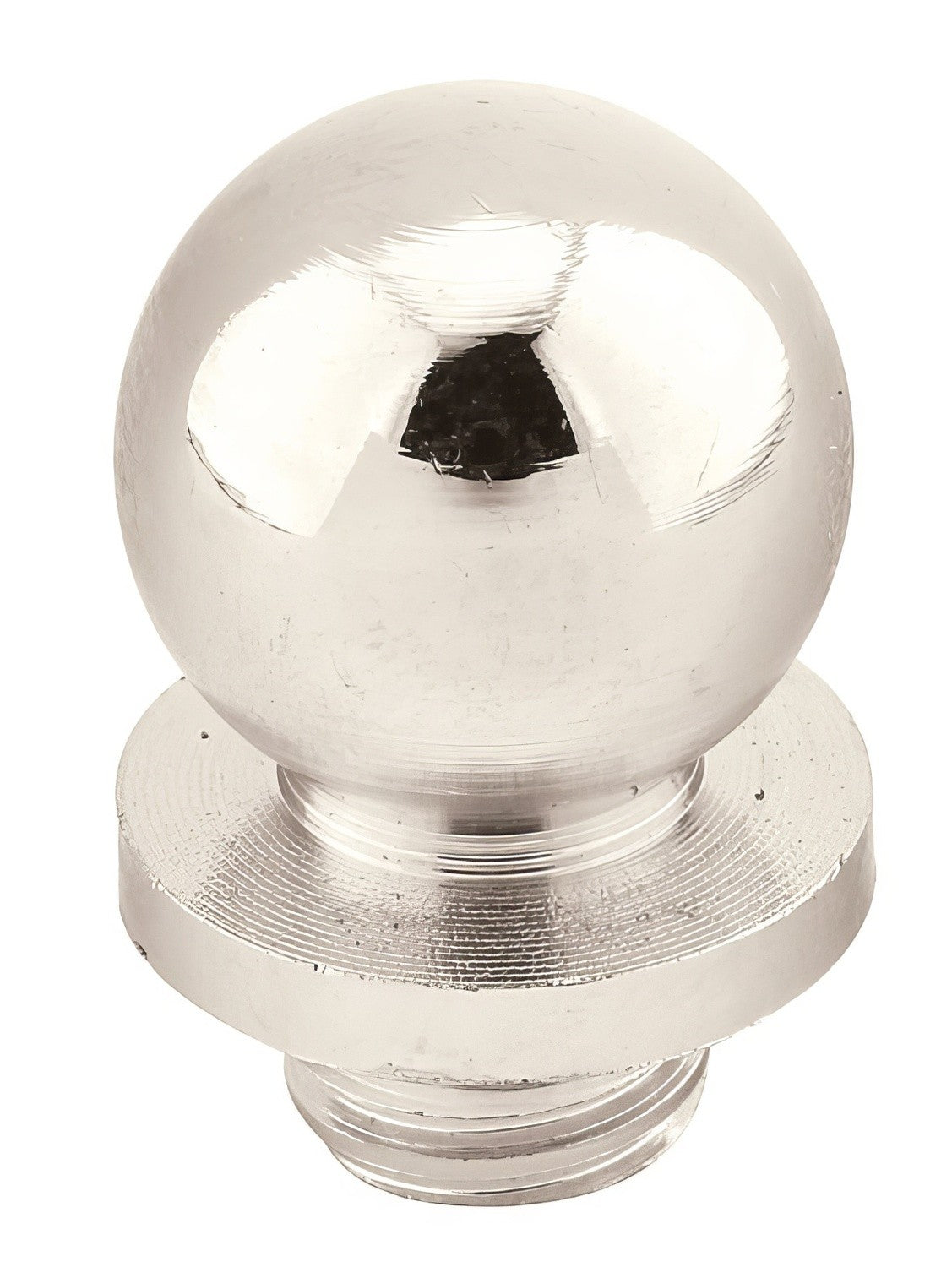 Emtek 7/16" Diameter Solid Brass Ball Tip Finial for 3-1/2" Residential Duty Hinges