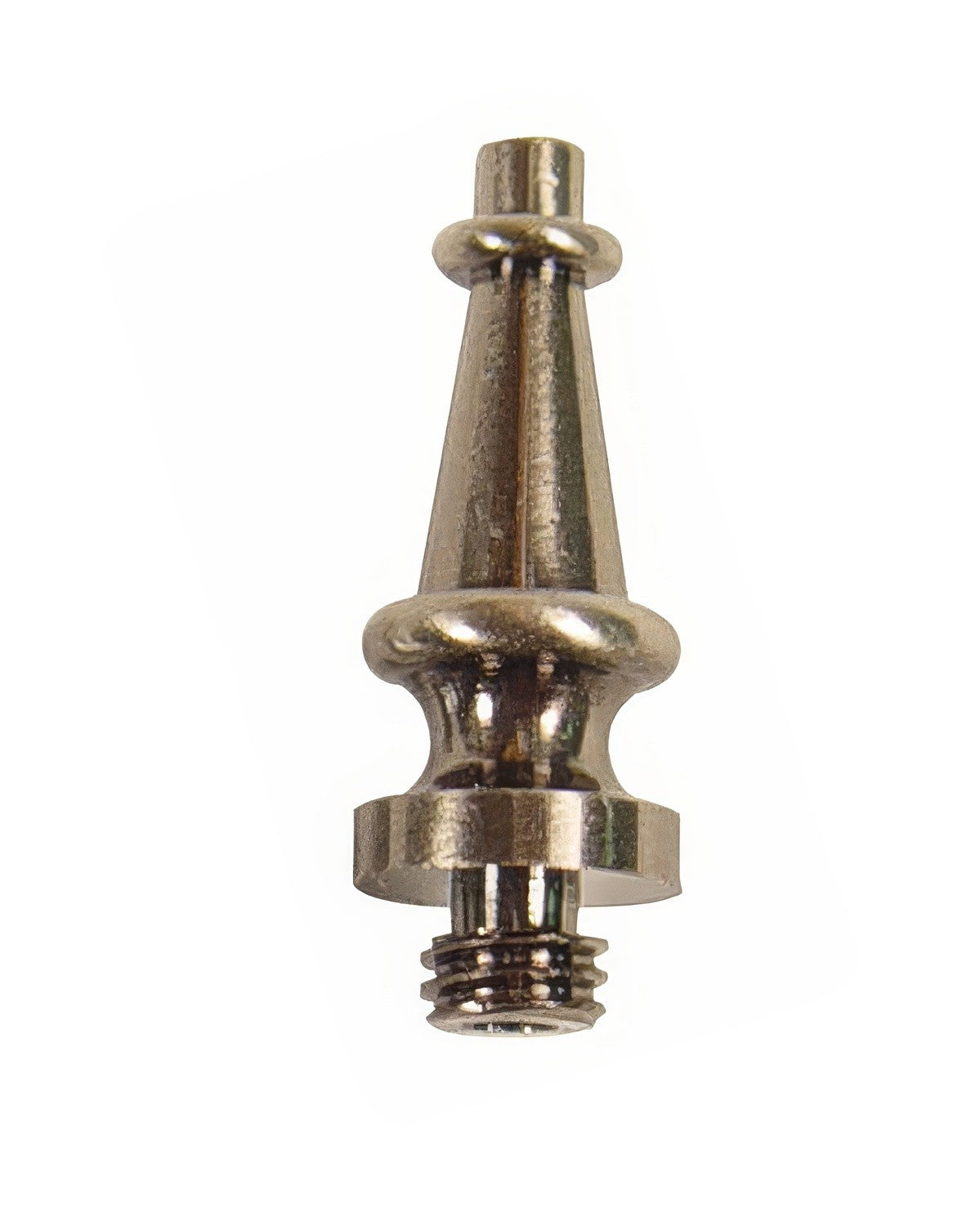 Emtek 7/16" Diameter Solid Brass Steeple Tip Finial for 3-1/2" Residential Duty Hinges