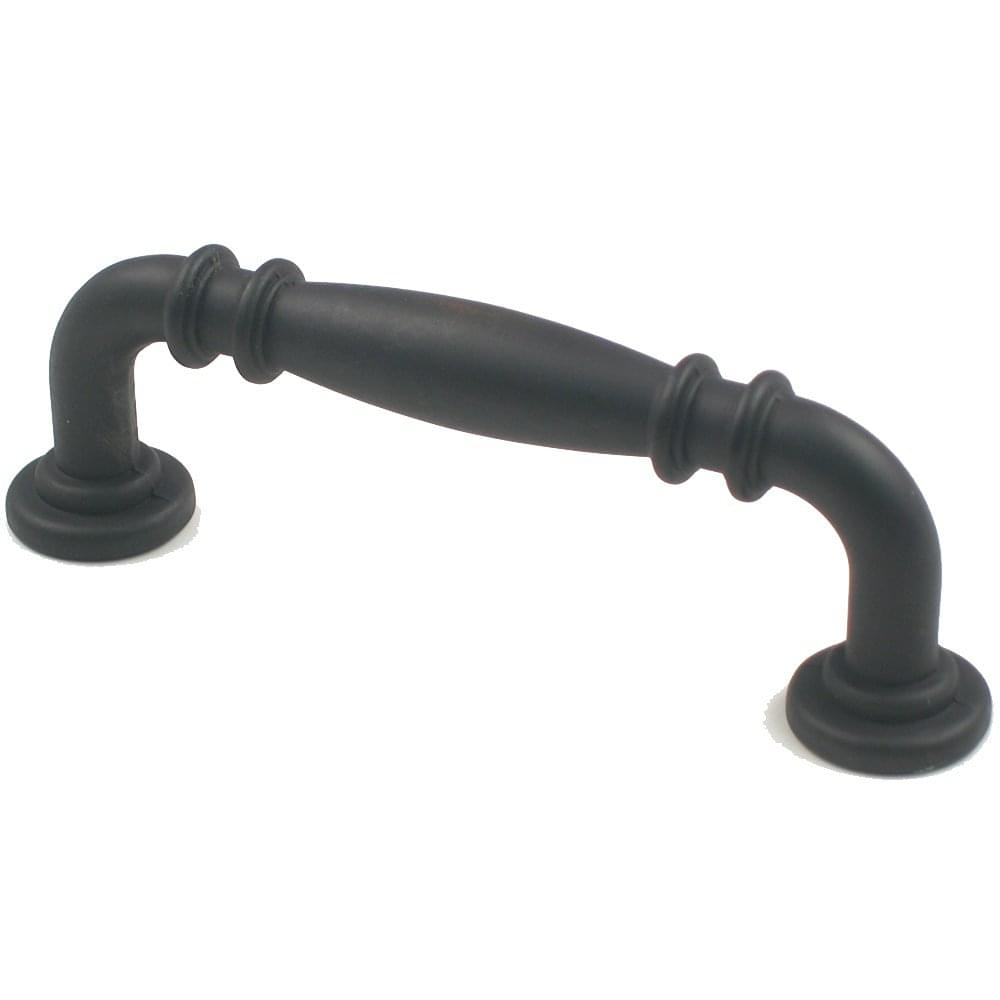Rusticware 972ORB 5" Center to Center Double Knuckle Cabinet Pull Oil Rubbed Bronze Finish.