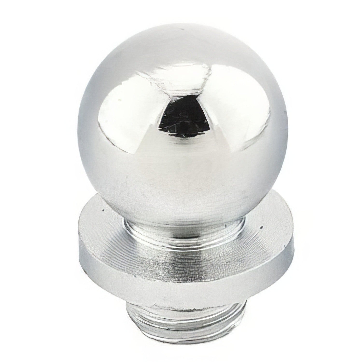 Emtek 97304 1/2" Diameter Solid Brass Ball Tip Finial for 4" Heavy Duty Hinges.