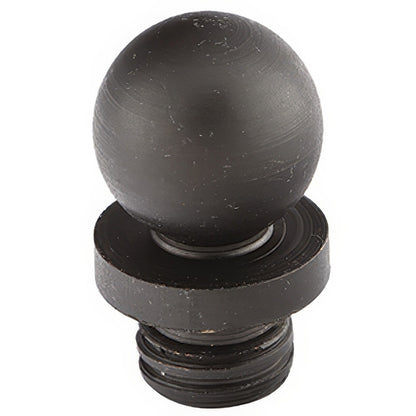 Emtek 1/2" Diameter Solid Brass Ball Tip Finial for 4-1/2" Heavy Duty Hinges