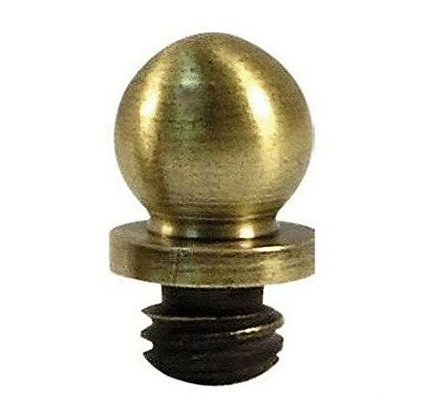 Emtek 1/2" Diameter Solid Brass Ball Tip Finial for 4-1/2" Heavy Duty Hinges