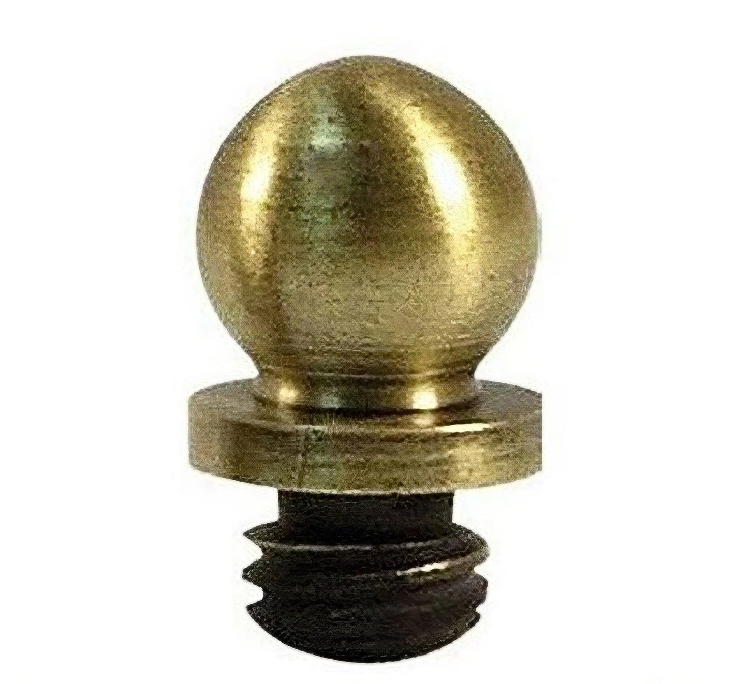 Emtek 1/2" Diameter Solid Brass Ball Tip Finial for 4-1/2" Heavy Duty Hinges