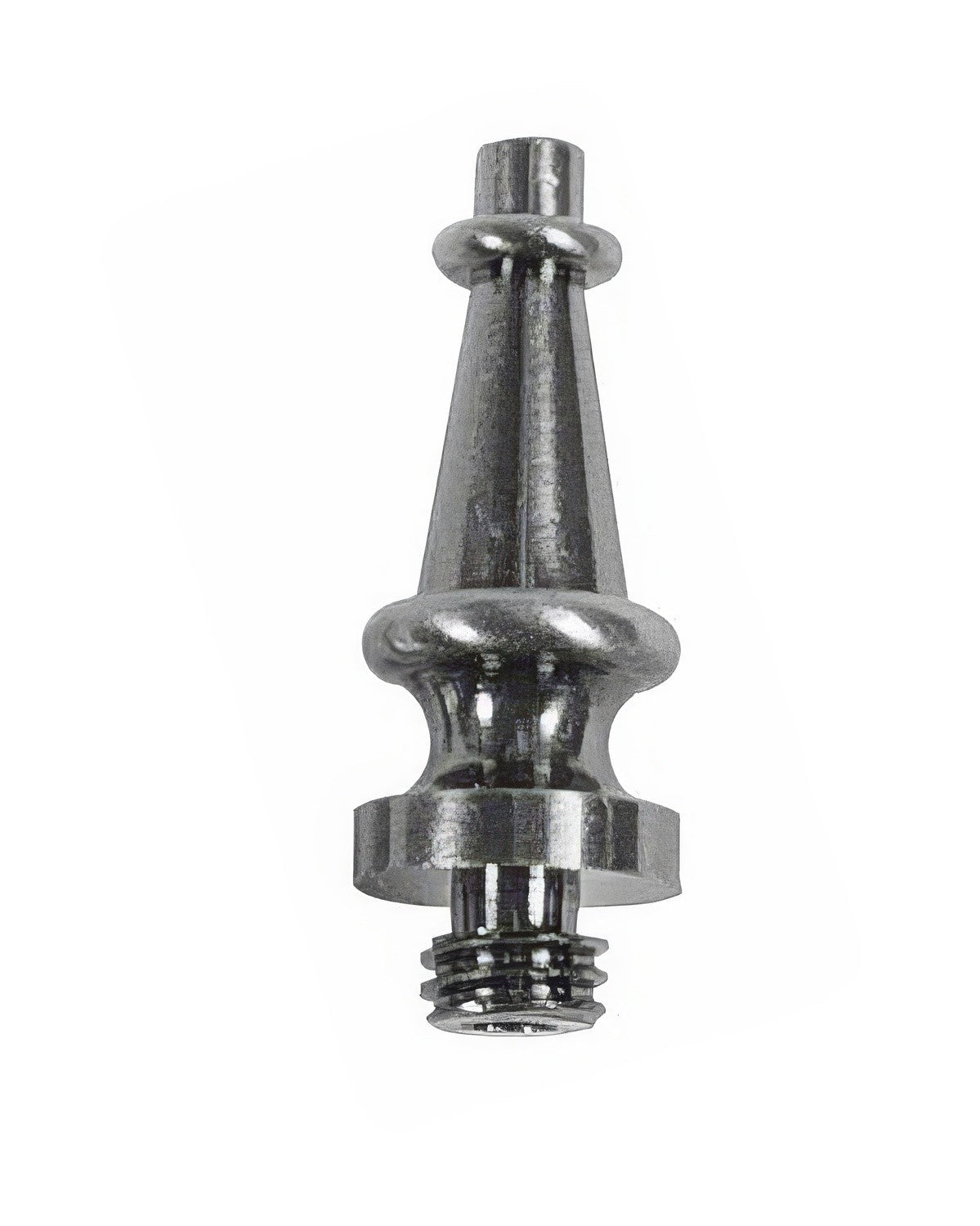 Emtek 1/2" Diameter Solid Brass Steeple Tip Finial for 3-1/2" Heavy Duty Hinges
