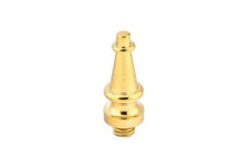 Emtek 1/2" Diameter Solid Brass Steeple Tip Finial for 4-1/2" Heavy Duty Hinges