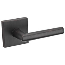 Kwikset 973MILSQT-11P Dummy Interior Milan Lever Trim with Square Rose Venetian Bronze Finish.