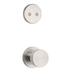 Kwikset 973PSKRDT-15 Dummy Interior Pismo Knob Trim with Round Rose Satin Nickel Finish.