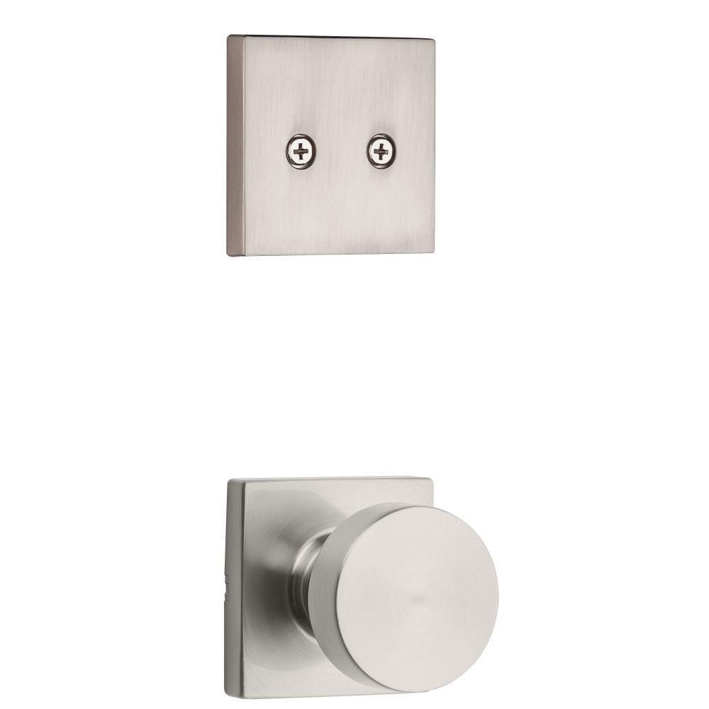 Kwikset 973PSKSQT-11P Dummy Interior Pismo Knob Trim with Square Rose Venetian Bronze Finish.