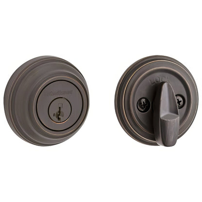 Kwikset 980S-S Single Cylinder Deadbolt.